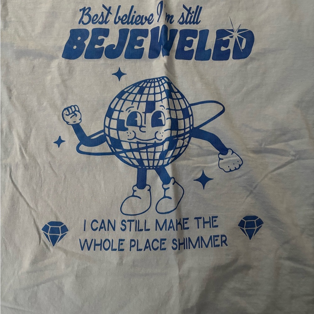 Blue Graphic T-Shirt